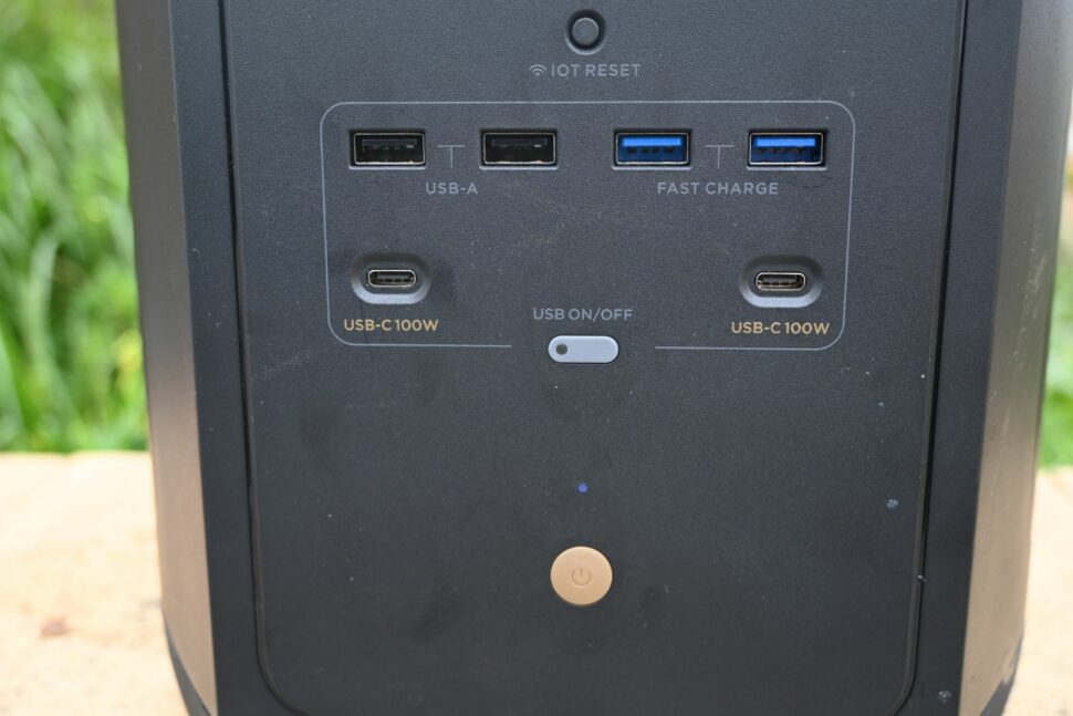 EcoFlow Delta max usb ports