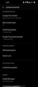 OnePlus 10 Pro Test Screenshot System Android