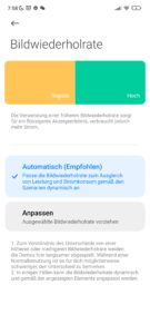 Xiaomi 12X Display Einstellungen Features 5