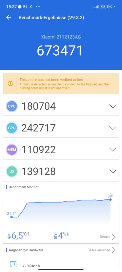 Xiaomi 12X Test Benchmarks 1