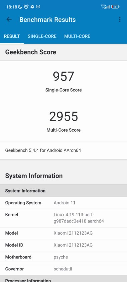 Xiaomi 12X Test Benchmarks 2