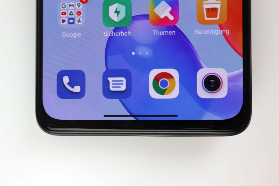 Xiaomi Redmi Note 11 Pro 5G Display Ränder 2