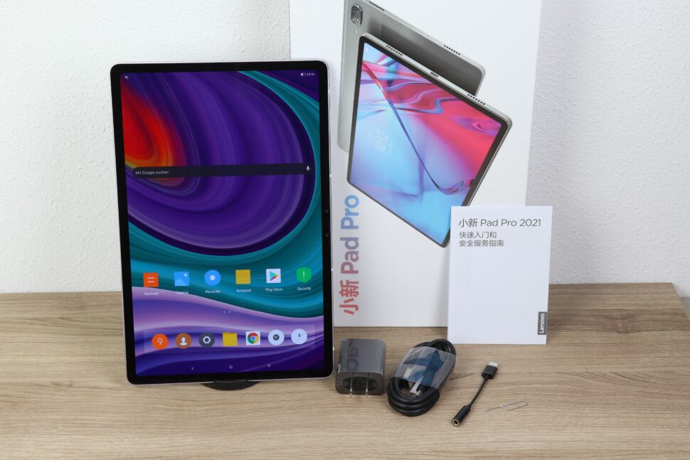 Lenovo XiaoXin Pad Pro 2021 Lieferumfang