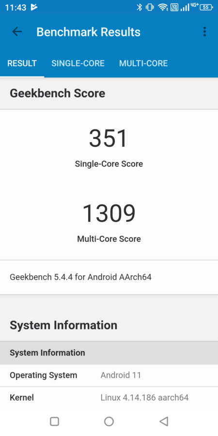 zeeker t100 geekbench