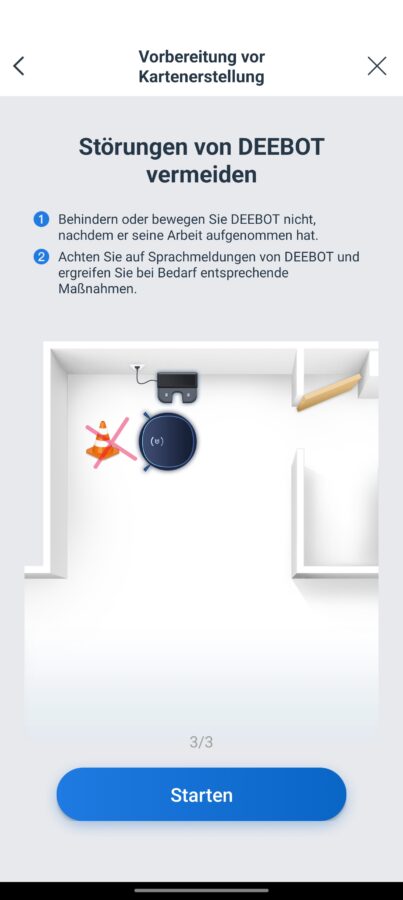 Deebot N8 Plus Test App Einrichtung 1