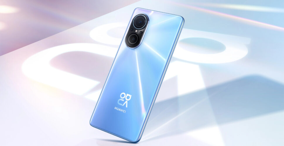 Huawei Nova 9 SE Banner Crystal Blue