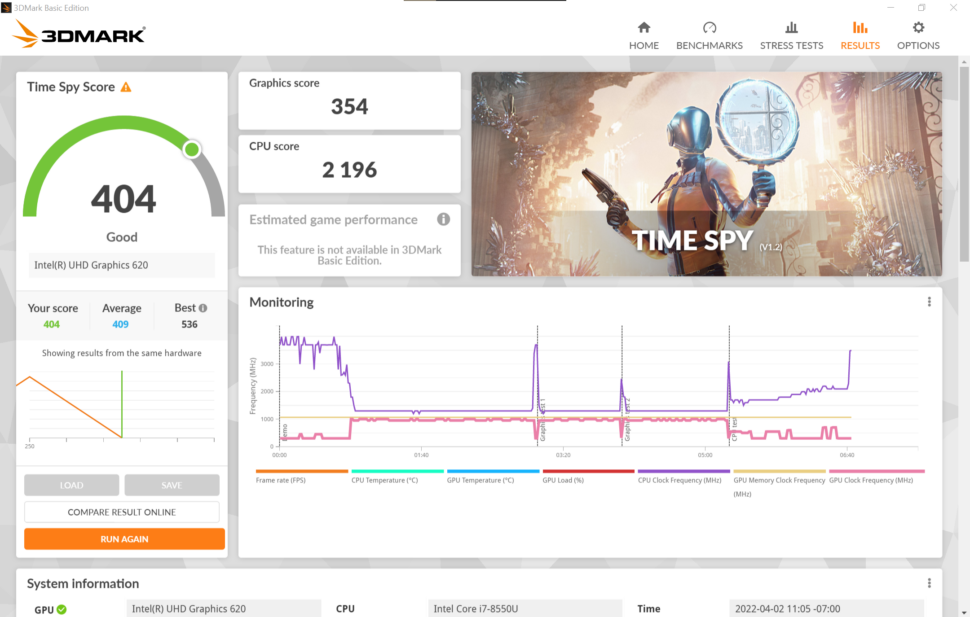 Kuu LeBook Benchmark 3