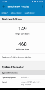 oukitel wp18 geekbench