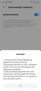 Xiaomi Robot Vacuum Mop 2C Test Screenshot Karte Einrichtung