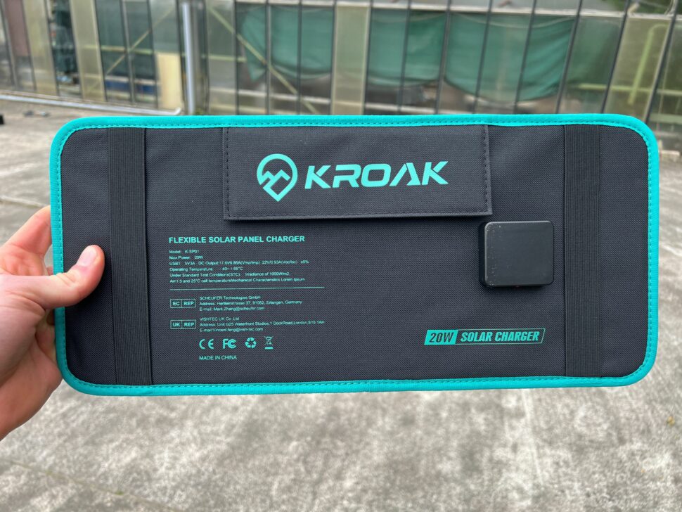 KROAK SP 01 20W Solarpanel 5