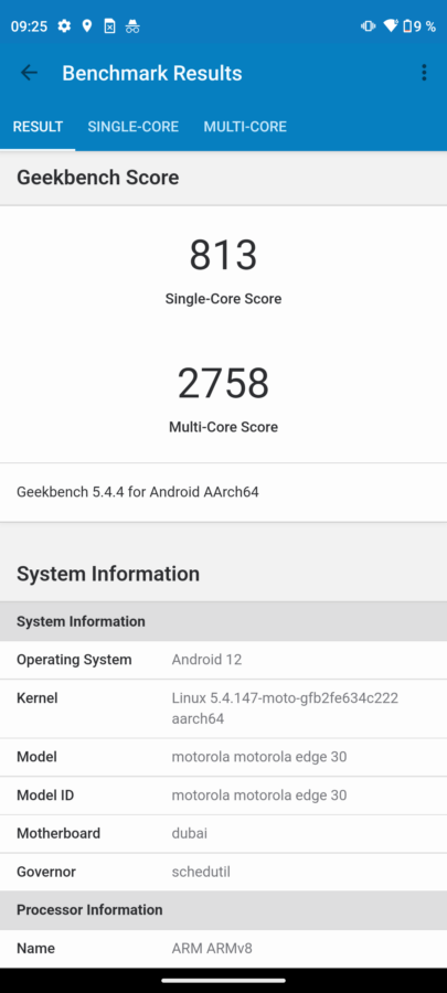 Motorola Edge 30 Benchmarks 2