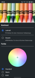 Realme C31 Test Screenshot Display Einstellungen 1