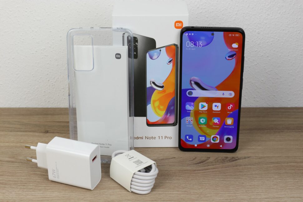 Xiaomi Redmi Note 11 Pro Lieferumfang