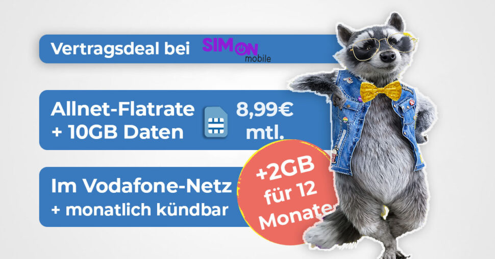 SIMon Mobile 2GB Februar 2023