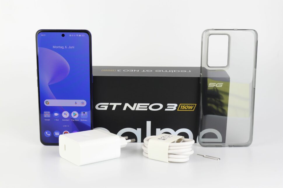 Realme GT Neo 3 Lieferumfang