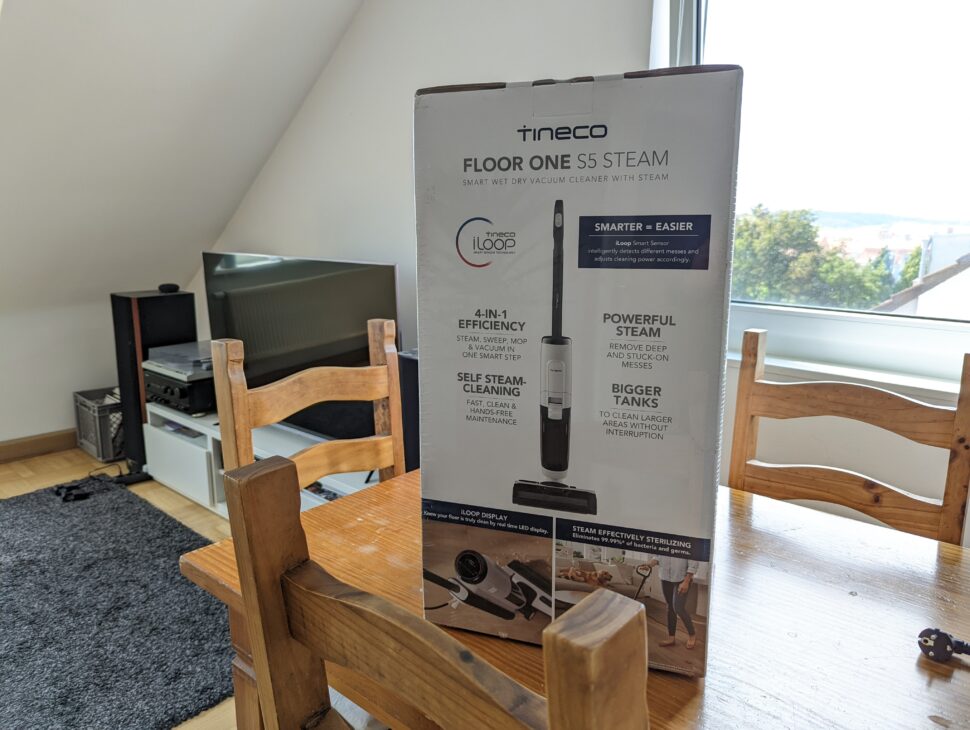 Tineco FLOOR ONE S5 Steam Unboxing 1