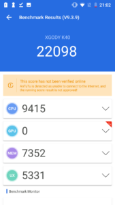 XGody K40 Test Screenshots 6