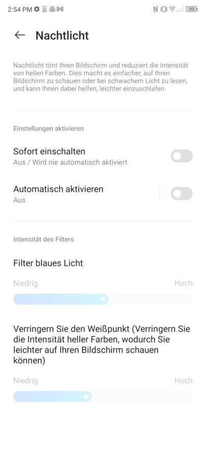 zte axon 40 ultra mayos display settings 2