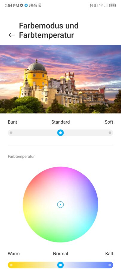 zte axon 40 ultra mayos display settings 3