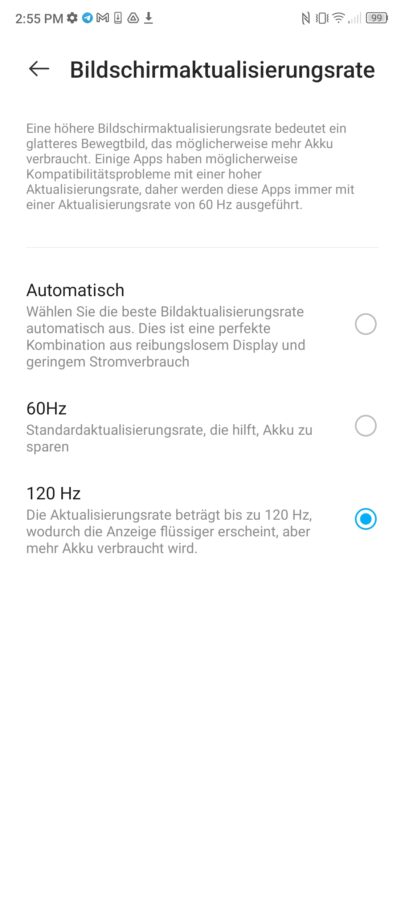 zte axon 40 ultra mayos display settings 4