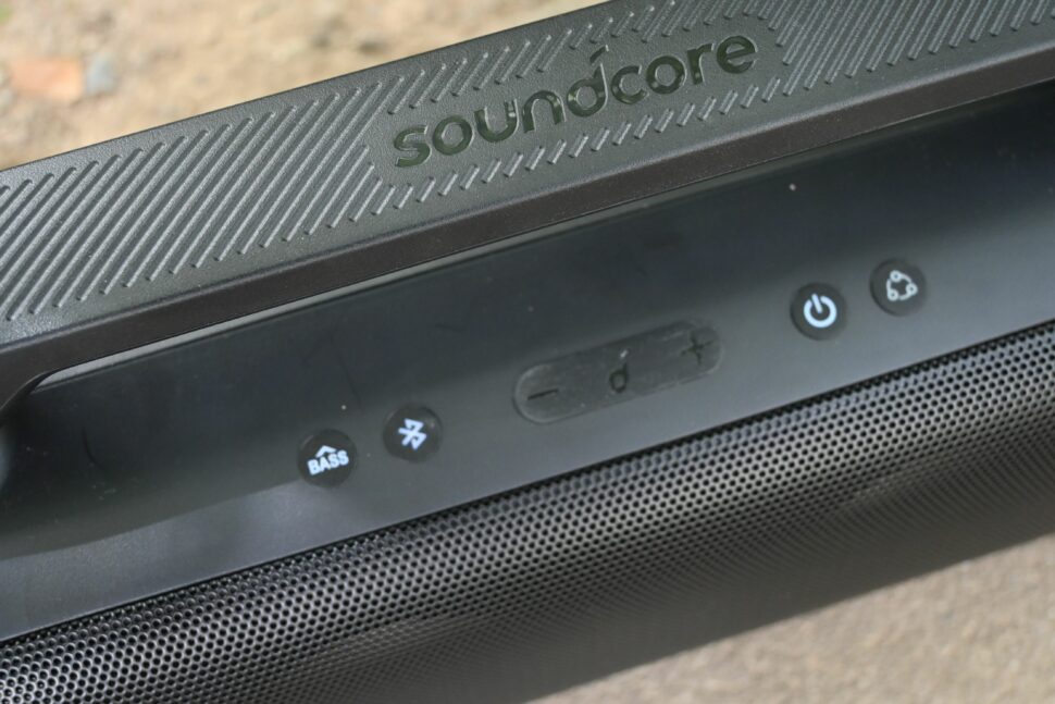 Anker Soundcore Motion Boom Plus Test Buttons 1