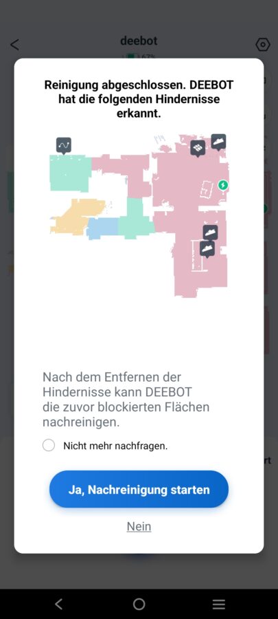 App Einstellungen Ecovacs 2