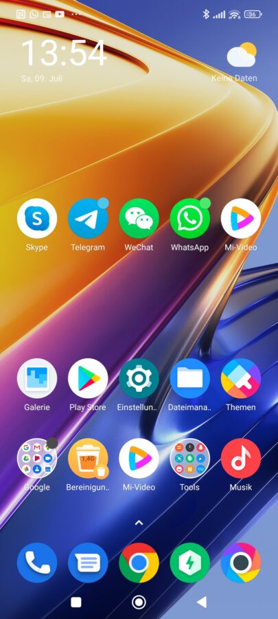 Poco F4 GT Poco Launcher MIUI System 1