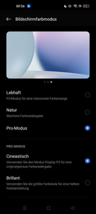 Realme GT Neo 3T Test Screenshot Display