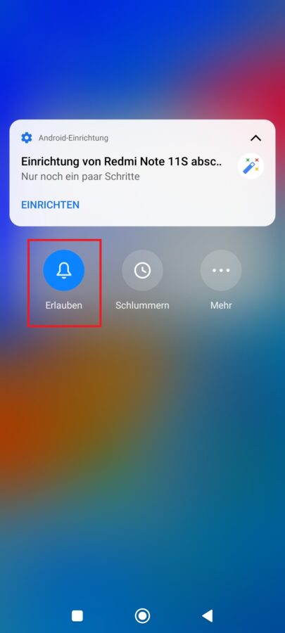 Benachrichtigungen von allen Apps beschraenken MIUI 13 2