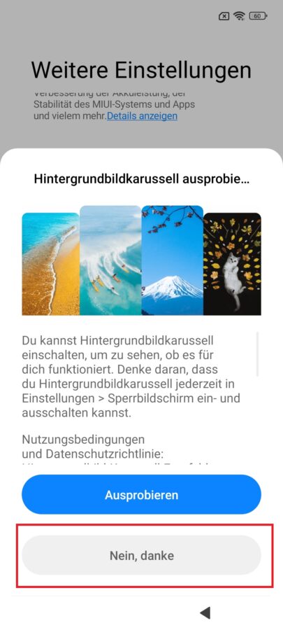 MIUI 13 Einrichtung empfehlung ohne Werbung 3 1