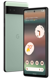 Google Pixel 6a Farben Gruen