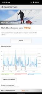 Google Pixel 6a Test Screenshot Benchmark 1