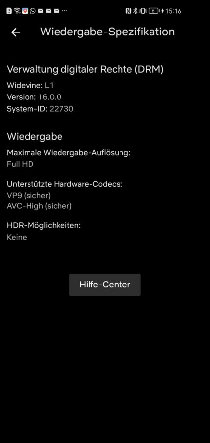 Huawei Mate Xs 2 Widevine 3