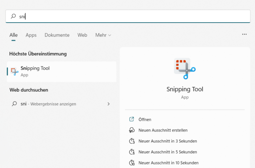 snipping tool