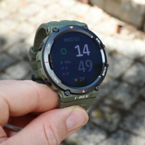 AMazfit T Rex 2 Test Display draussen 2