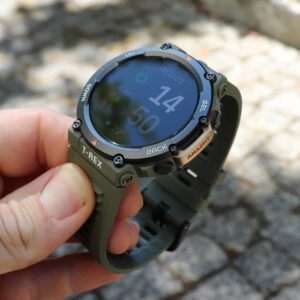 AMazfit T Rex 2 Test Display draussen 4