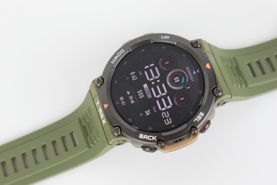 Amazfit T Rex 2 Design Buttons Verarbeitung 2