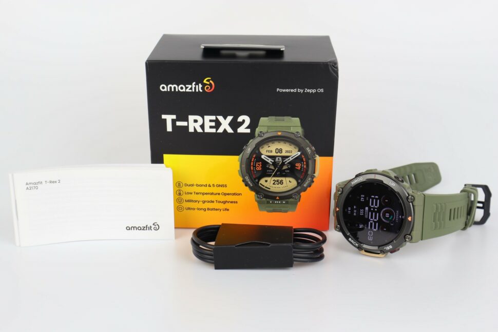 Amazfit T Rex 2 Lieferumfang