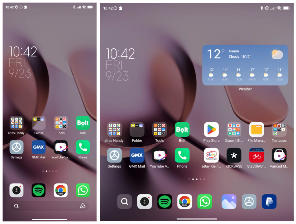 Miui for Fold 1