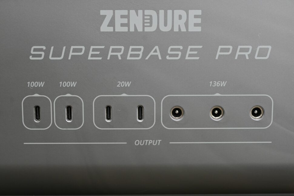 Zendure SuperBase Pro 2000 Test USB C DC5521