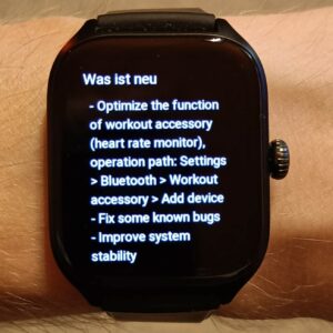 Amazfit GTS 4 Test Display 1