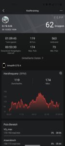 Amazfit GTS 4 Test Krafttraining 4