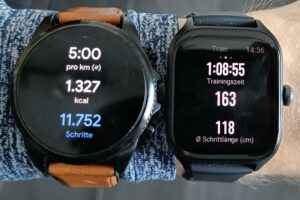 Amazfit GTS 4 Test Vergleich Fossil Gen 6 3