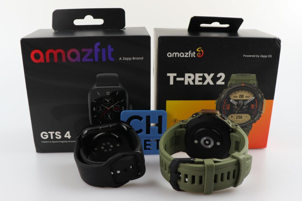 Amazfit GTS 4 Test Vergleich T Rex 2 1