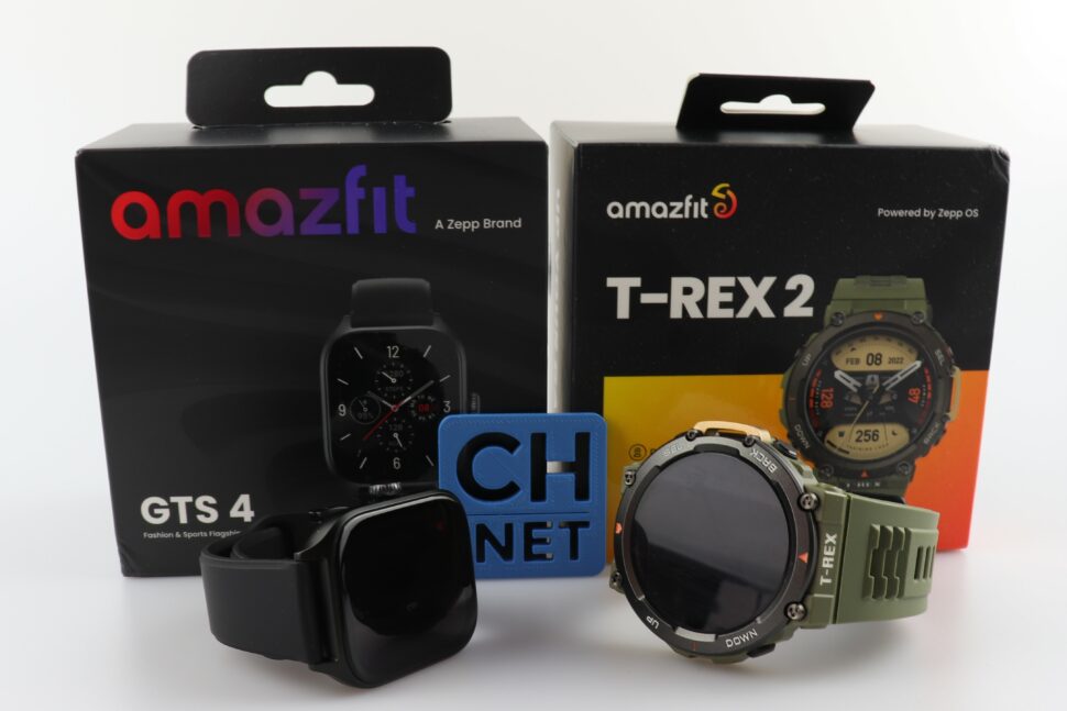 Amazfit GTS 4 Test Vergleich T Rex 2 2