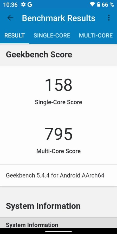 Cubot kingkong mini 2 pro Benchmarks 1