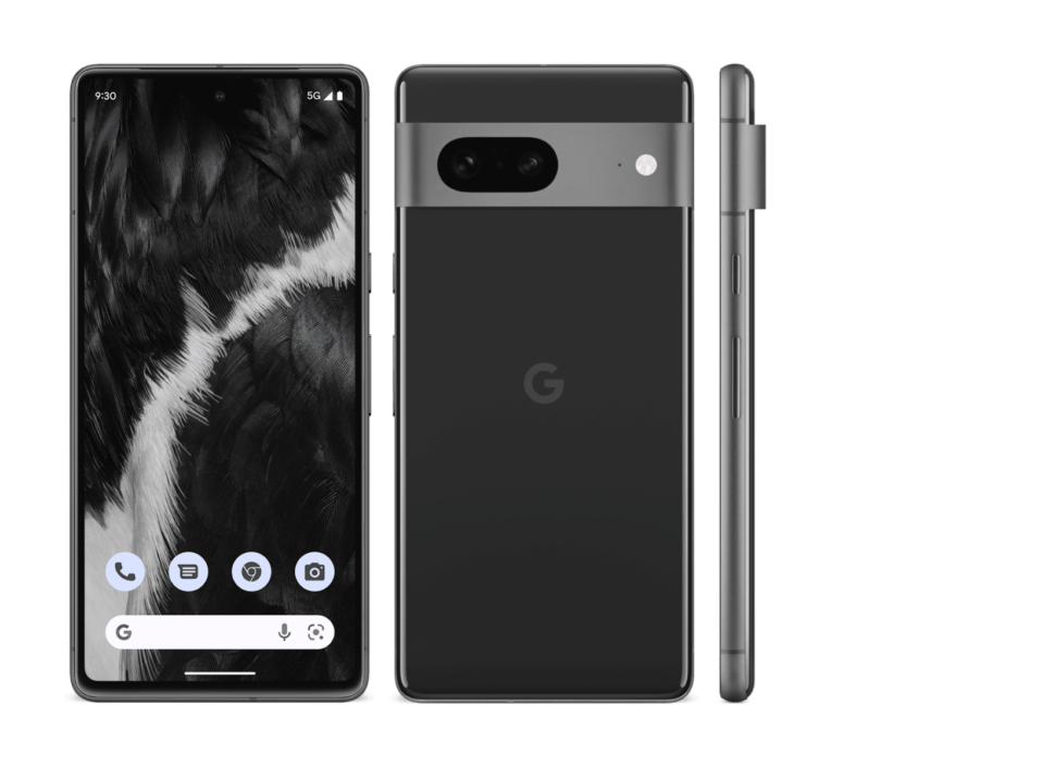 Google Pixel 7 Titelbild Obsidian