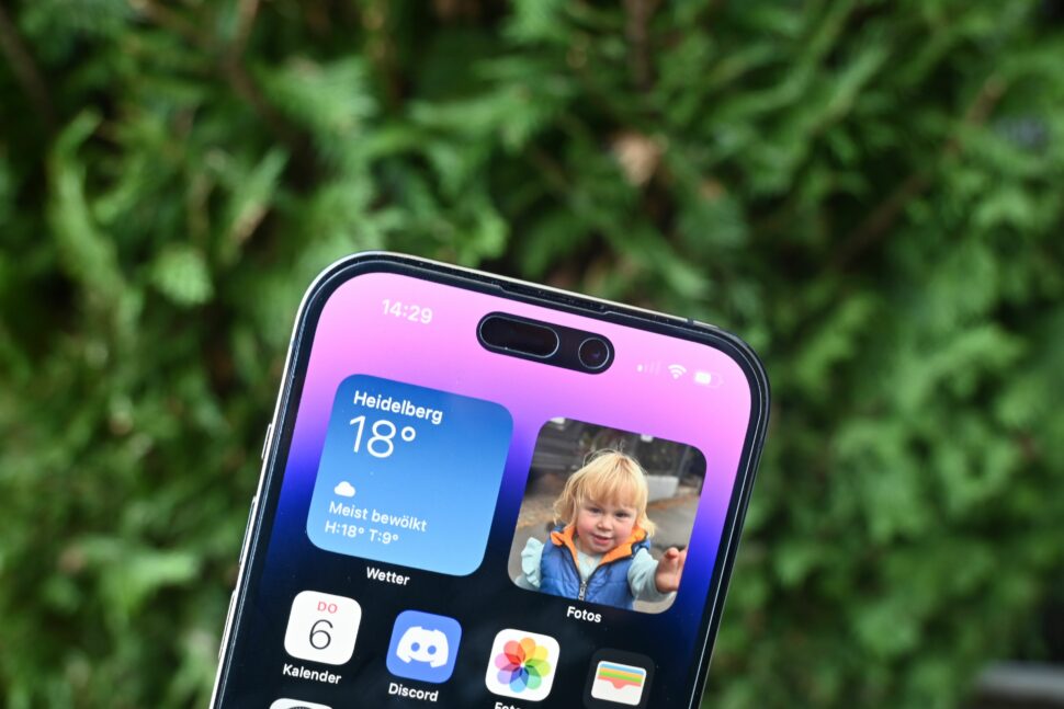 iPhone 14 Pro Test display notch