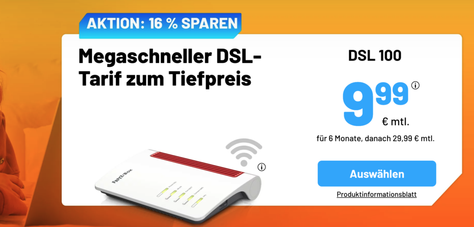 Drillisch DSL Angebot Winsim simde premiumsim handyvertrag tarif check