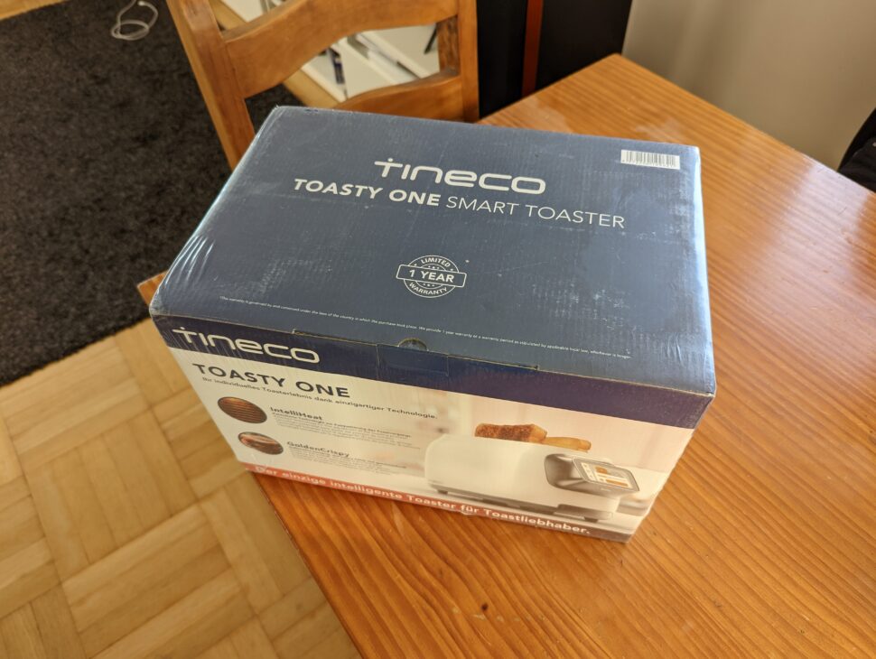 Tineco TOASTY ONE Unboxing 1